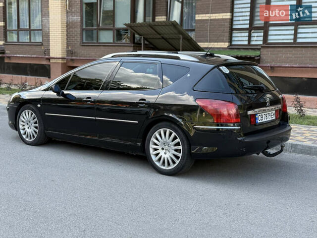 Чорний Пежо 407, об'ємом двигуна 2.7 л та пробігом 310 тис. км за 5333 $, фото 7 на Automoto.ua