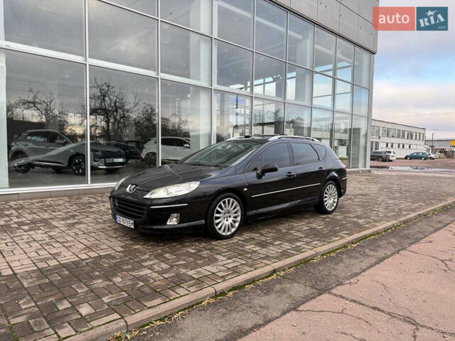 Чорний Пежо 407, об'ємом двигуна 2.72 л та пробігом 310 тис. км за 5000 $, фото 3 на Automoto.ua
