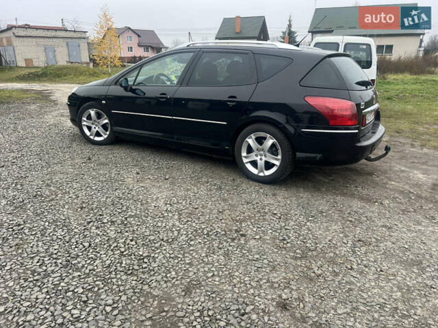 Черный Пежо 407, объемом двигателя 2.18 л и пробегом 265 тыс. км за 5200 $, фото 3 на Automoto.ua