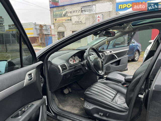 Черный Пежо 407, объемом двигателя 2.72 л и пробегом 310 тыс. км за 5000 $, фото 9 на Automoto.ua