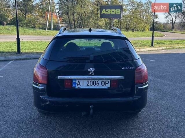 Пежо 407 2007 в Белой Церкве на Automoto.ua Черный Пежо 407, объемом двигателя 1.56 л и пробегом 250 тыс. км за 3799 $, фото 11 на Automoto.ua