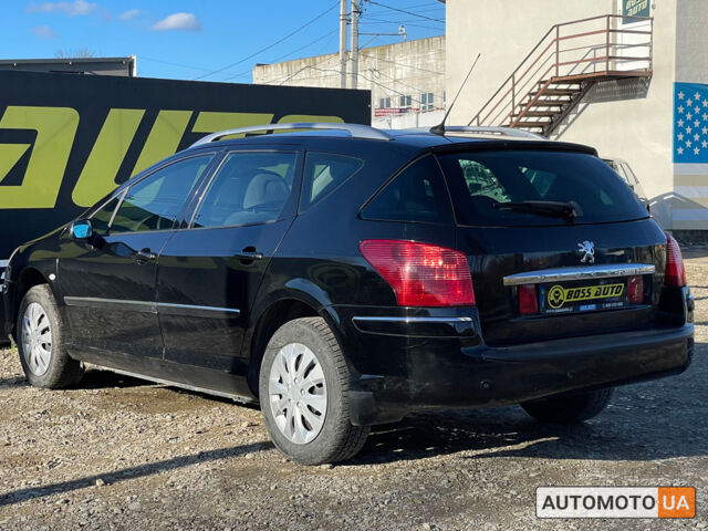 Чорний Пежо 407, об'ємом двигуна 1.6 л та пробігом 312 тис. км за 5200 $, фото 3 на Automoto.ua