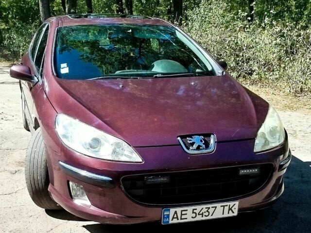Фиолетовый Пежо 407, объемом двигателя 2.2 л и пробегом 280 тыс. км за 4500 $, фото 1 на Automoto.ua