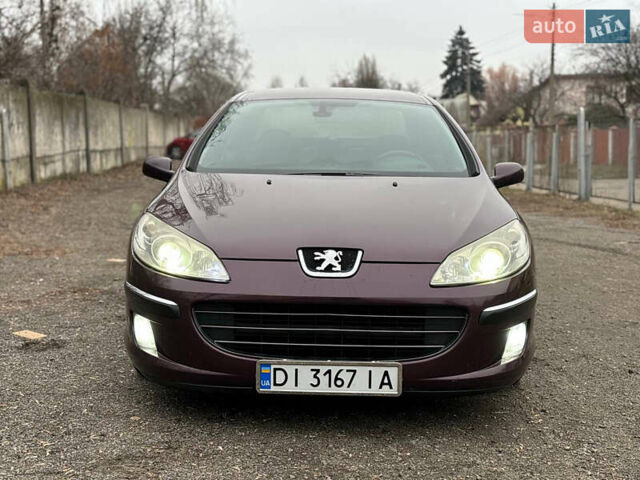 Фиолетовый Пежо 407, объемом двигателя 2 л и пробегом 142 тыс. км за 5000 $, фото 1 на Automoto.ua