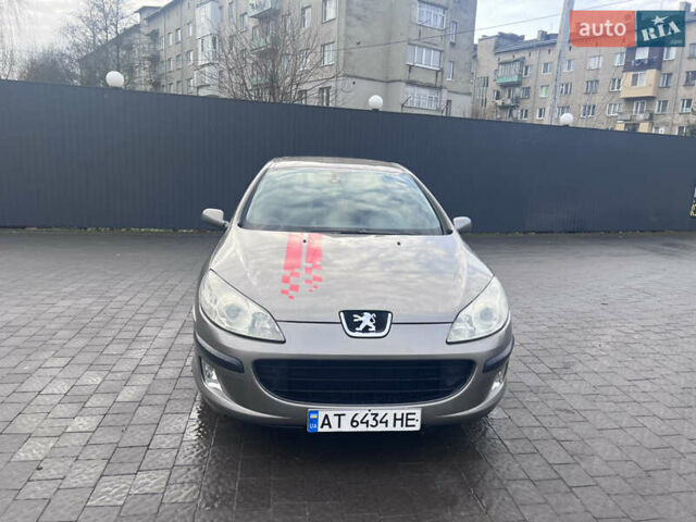 Коричневый Пежо 407, объемом двигателя 1.75 л и пробегом 262 тыс. км за 3950 $, фото 2 на Automoto.ua