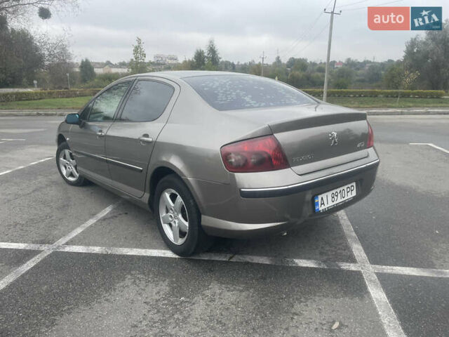 Коричневий Пежо 407, об'ємом двигуна 2 л та пробігом 295 тис. км за 4500 $, фото 4 на Automoto.ua