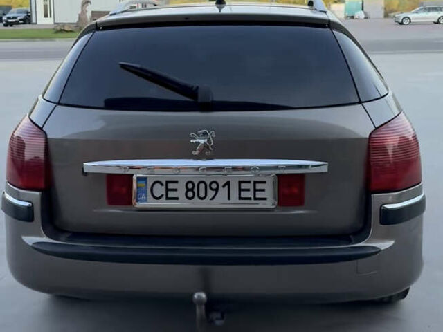 Коричневый Пежо 407, объемом двигателя 2 л и пробегом 360 тыс. км за 4150 $, фото 3 на Automoto.ua