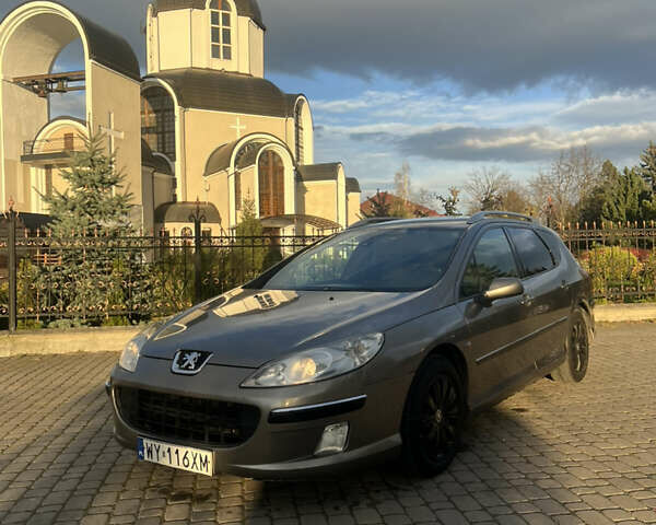 Пежо 407 2005 в Калуше на Automoto.ua Коричневый Пежо 407, объемом двигателя 2 л и пробегом 300 тыс. км за 1950 $, фото 1 на Automoto.ua