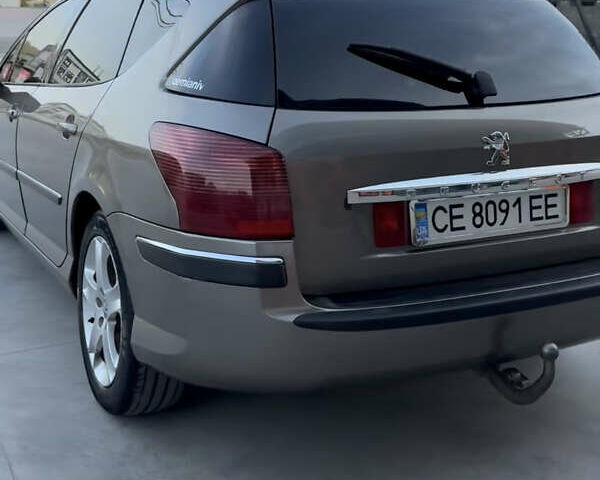 Коричневый Пежо 407, объемом двигателя 2 л и пробегом 360 тыс. км за 4150 $, фото 2 на Automoto.ua