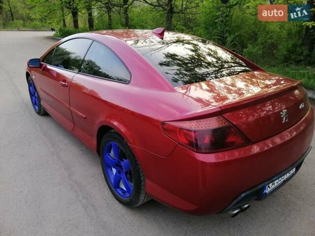 Червоний Пежо 407, об'ємом двигуна 3 л та пробігом 235 тис. км за 5700 $, фото 5 на Automoto.ua