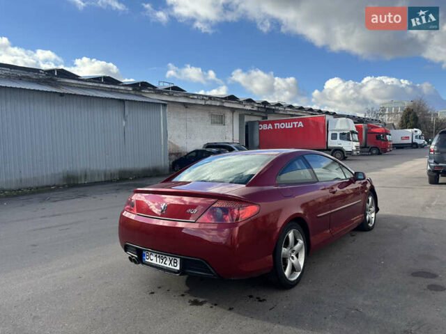 Червоний Пежо 407, об'ємом двигуна 2.7 л та пробігом 229 тис. км за 6500 $, фото 5 на Automoto.ua