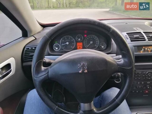 Червоний Пежо 407, об'ємом двигуна 3 л та пробігом 235 тис. км за 5700 $, фото 13 на Automoto.ua