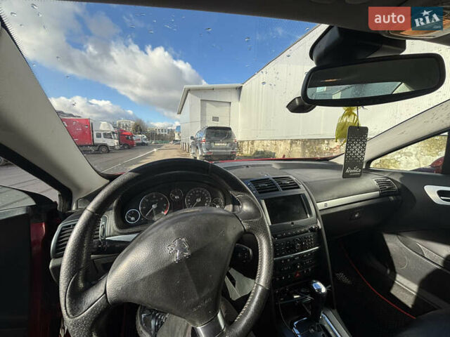 Червоний Пежо 407, об'ємом двигуна 2.7 л та пробігом 229 тис. км за 6500 $, фото 10 на Automoto.ua