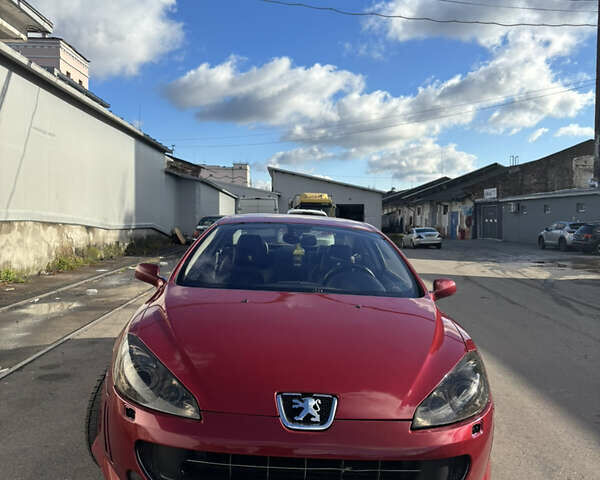 Червоний Пежо 407, об'ємом двигуна 2.7 л та пробігом 229 тис. км за 6500 $, фото 1 на Automoto.ua