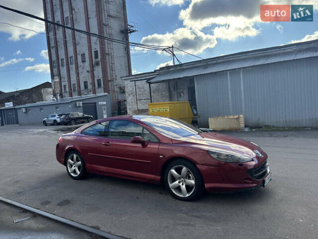 Червоний Пежо 407, об'ємом двигуна 2.7 л та пробігом 229 тис. км за 6500 $, фото 6 на Automoto.ua