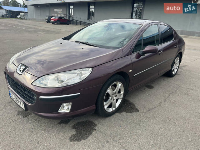 Красный Пежо 407, объемом двигателя 2 л и пробегом 357 тыс. км за 4250 $, фото 5 на Automoto.ua