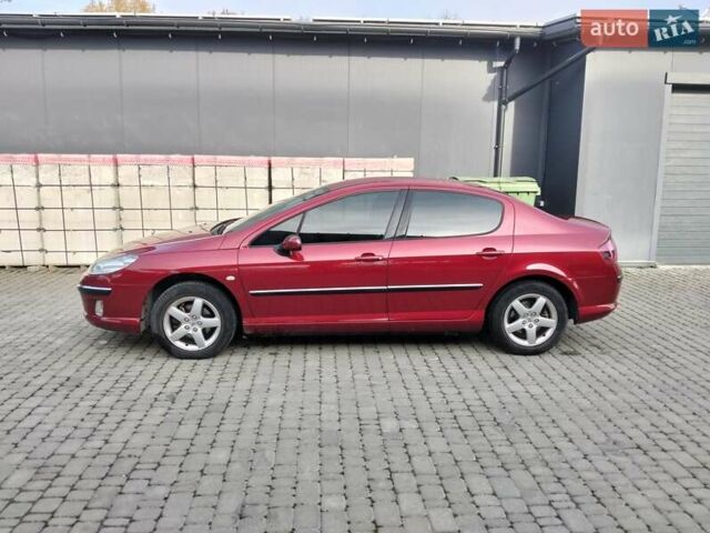 Червоний Пежо 407, об'ємом двигуна 2 л та пробігом 104 тис. км за 6000 $, фото 13 на Automoto.ua