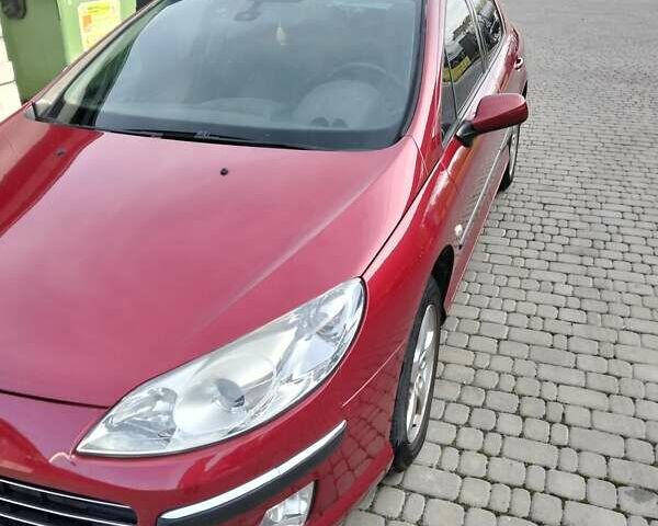 Червоний Пежо 407, об'ємом двигуна 2 л та пробігом 104 тис. км за 6000 $, фото 2 на Automoto.ua