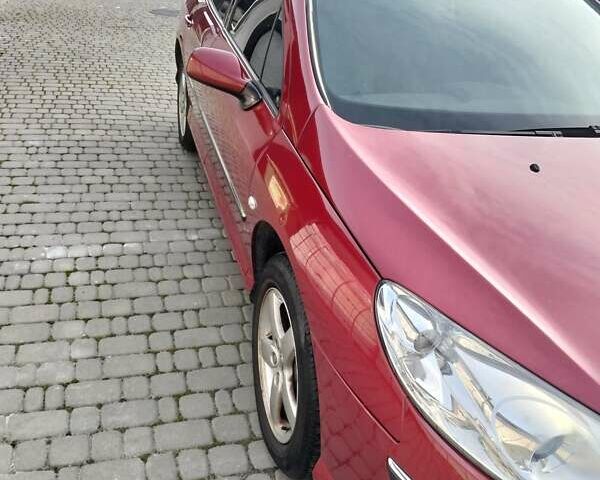 Червоний Пежо 407, об'ємом двигуна 2 л та пробігом 104 тис. км за 6000 $, фото 3 на Automoto.ua