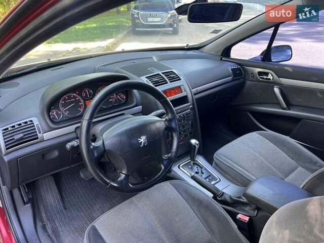 Красный Пежо 407, объемом двигателя 2 л и пробегом 208 тыс. км за 4900 $, фото 9 на Automoto.ua