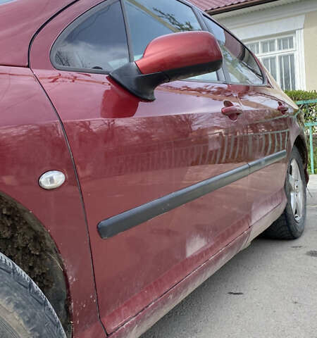Червоний Пежо 407, об'ємом двигуна 1.8 л та пробігом 230 тис. км за 4600 $, фото 4 на Automoto.ua
