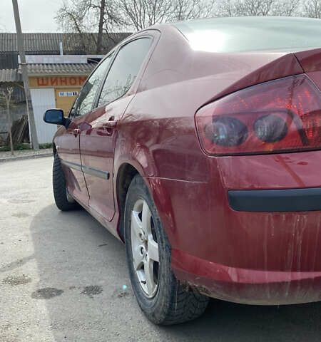 Червоний Пежо 407, об'ємом двигуна 1.8 л та пробігом 230 тис. км за 4600 $, фото 5 на Automoto.ua