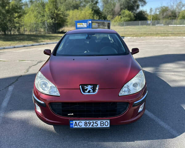 Красный Пежо 407, объемом двигателя 2 л и пробегом 220 тыс. км за 4500 $, фото 2 на Automoto.ua