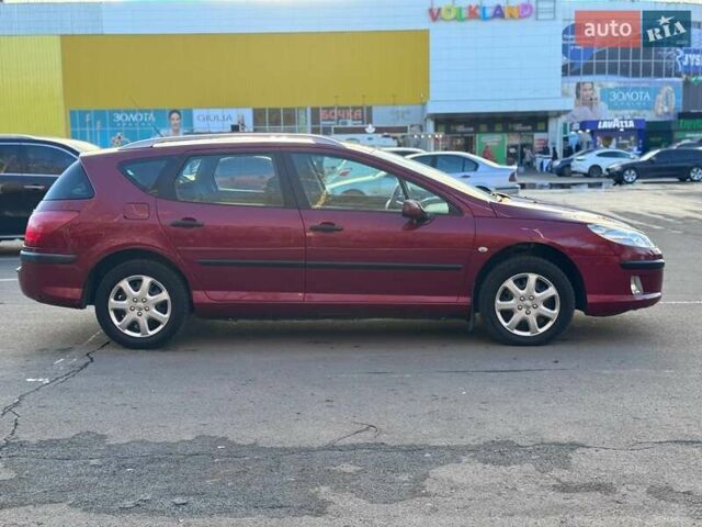 Красный Пежо 407, объемом двигателя 1.8 л и пробегом 306 тыс. км за 3999 $, фото 4 на Automoto.ua