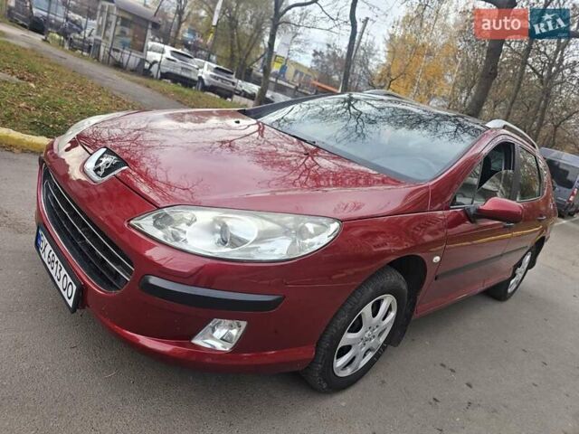 Красный Пежо 407, объемом двигателя 1.75 л и пробегом 305 тыс. км за 3450 $, фото 16 на Automoto.ua