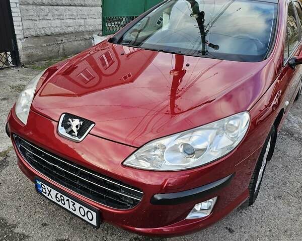 Красный Пежо 407, объемом двигателя 1.75 л и пробегом 303 тыс. км за 4500 $, фото 2 на Automoto.ua