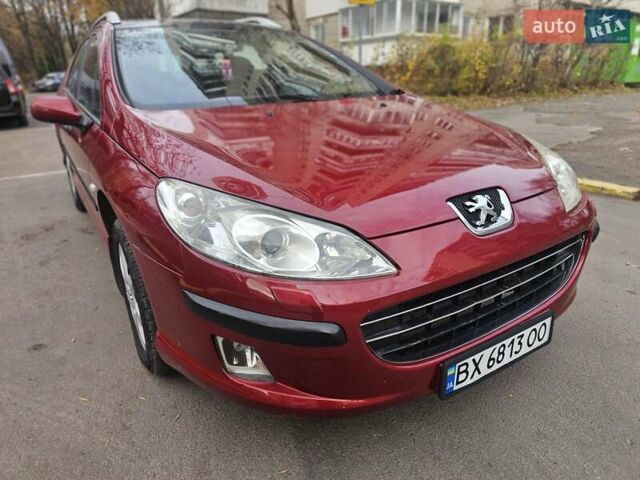 Красный Пежо 407, объемом двигателя 1.75 л и пробегом 305 тыс. км за 3450 $, фото 12 на Automoto.ua