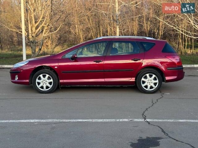 Красный Пежо 407, объемом двигателя 1.8 л и пробегом 306 тыс. км за 3999 $, фото 3 на Automoto.ua