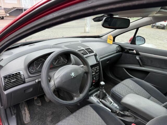Червоний Пежо 407, об'ємом двигуна 2 л та пробігом 250 тис. км за 2899 $, фото 7 на Automoto.ua