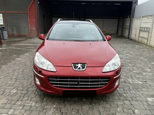 Червоний Пежо 407, об'ємом двигуна 2 л та пробігом 250 тис. км за 2899 $, фото 1 на Automoto.ua