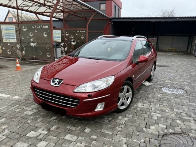 Червоний Пежо 407, об'ємом двигуна 2 л та пробігом 250 тис. км за 2899 $, фото 2 на Automoto.ua