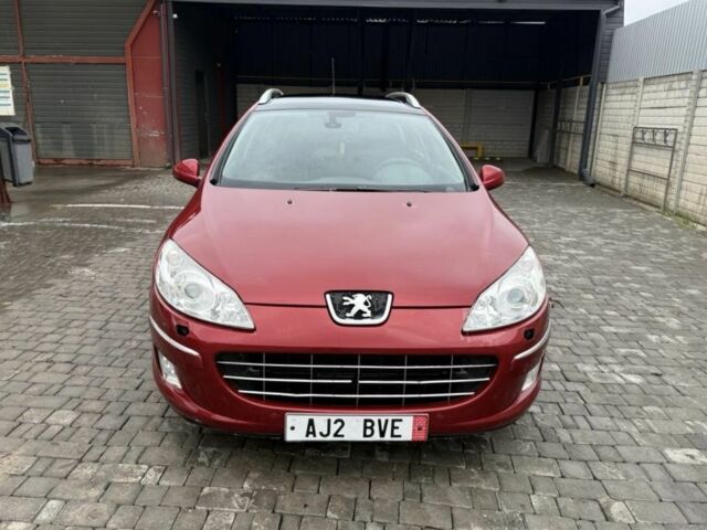 Червоний Пежо 407, об'ємом двигуна 2 л та пробігом 250 тис. км за 2899 $, фото 1 на Automoto.ua