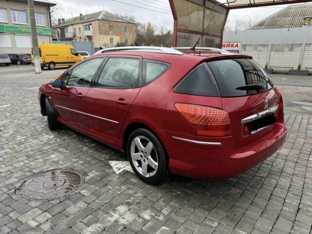 Червоний Пежо 407, об'ємом двигуна 2 л та пробігом 250 тис. км за 2899 $, фото 3 на Automoto.ua
