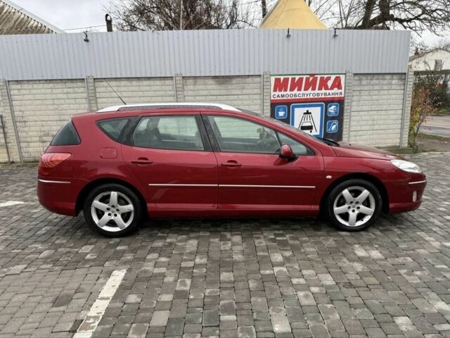 Червоний Пежо 407, об'ємом двигуна 2 л та пробігом 250 тис. км за 2899 $, фото 7 на Automoto.ua