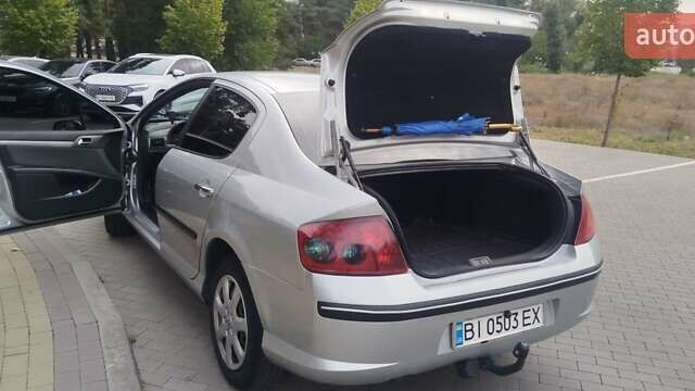 Сірий Пежо 407, об'ємом двигуна 1.8 л та пробігом 266 тис. км за 5000 $, фото 9 на Automoto.ua