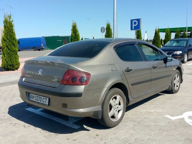 Серый Пежо 407, объемом двигателя 1.6 л и пробегом 302 тыс. км за 3300 $, фото 3 на Automoto.ua