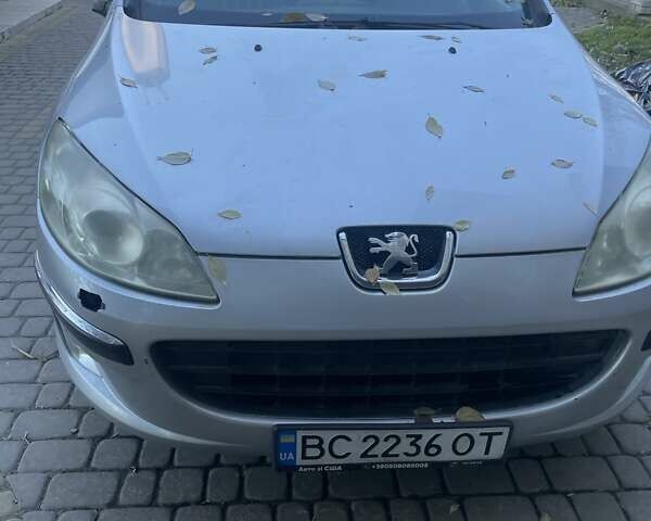 Серый Пежо 407, объемом двигателя 2 л и пробегом 280 тыс. км за 4000 $, фото 3 на Automoto.ua