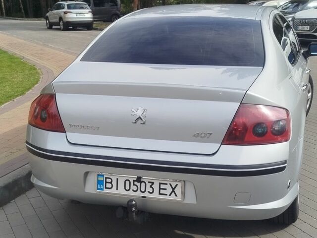 Серый Пежо 407, объемом двигателя 1.7 л и пробегом 266 тыс. км за 5000 $, фото 3 на Automoto.ua