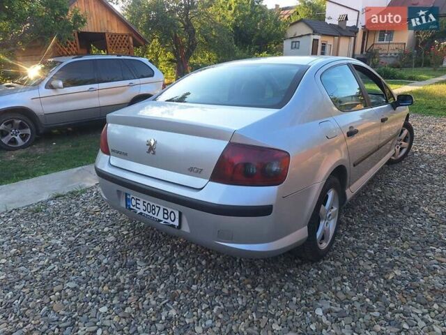 Серый Пежо 407, объемом двигателя 2 л и пробегом 280 тыс. км за 4600 $, фото 3 на Automoto.ua