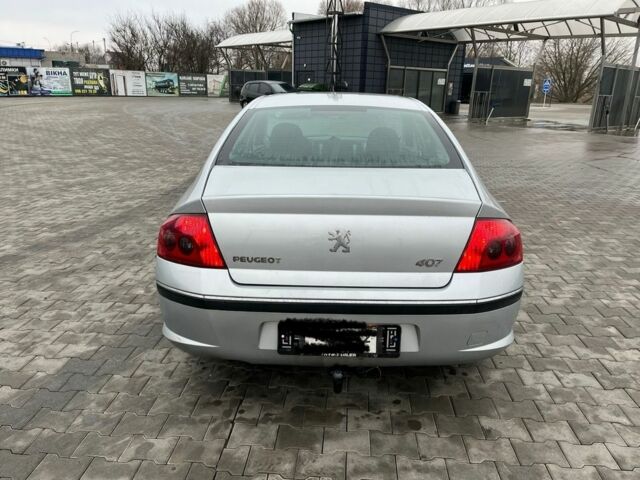 Сірий Пежо 407, об'ємом двигуна 2 л та пробігом 380 тис. км за 1750 $, фото 5 на Automoto.ua