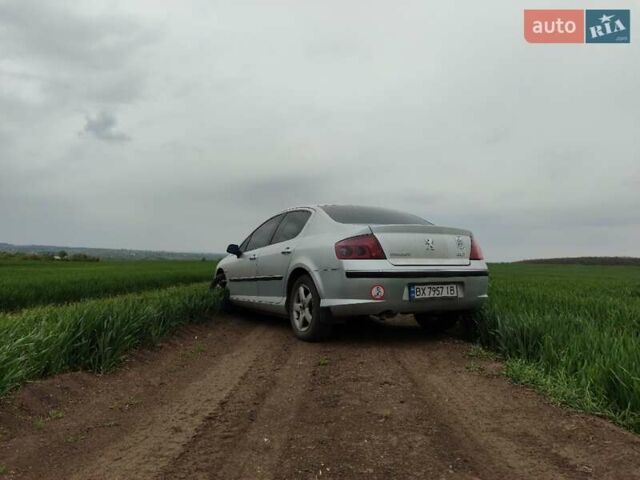Серый Пежо 407, объемом двигателя 2 л и пробегом 287 тыс. км за 3600 $, фото 2 на Automoto.ua