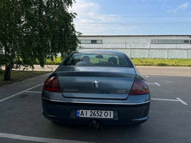 Серый Пежо 407, объемом двигателя 2 л и пробегом 236 тыс. км за 5000 $, фото 5 на Automoto.ua