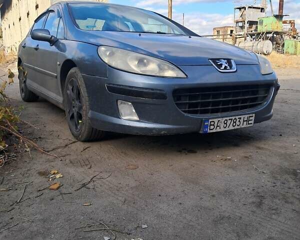 Серый Пежо 407, объемом двигателя 2.01 л и пробегом 370 тыс. км за 5550 $, фото 6 на Automoto.ua
