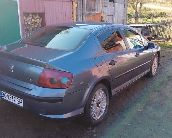 Сірий Пежо 407, об'ємом двигуна 1.75 л та пробігом 500 тис. км за 3100 $, фото 4 на Automoto.ua
