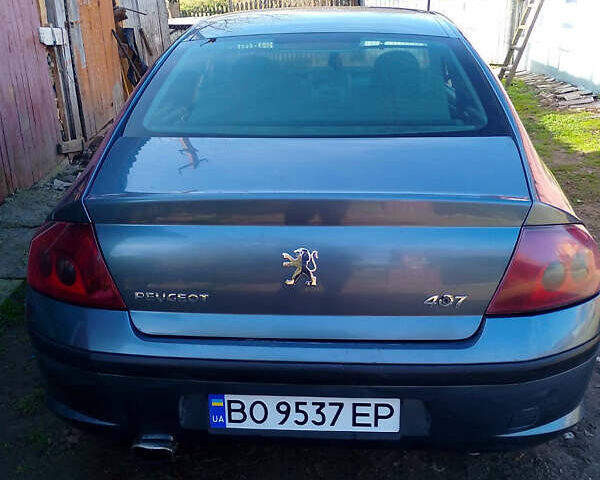 Сірий Пежо 407, об'ємом двигуна 1.75 л та пробігом 500 тис. км за 3100 $, фото 3 на Automoto.ua