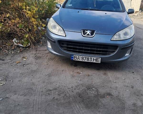 Серый Пежо 407, объемом двигателя 2.01 л и пробегом 370 тыс. км за 5550 $, фото 5 на Automoto.ua